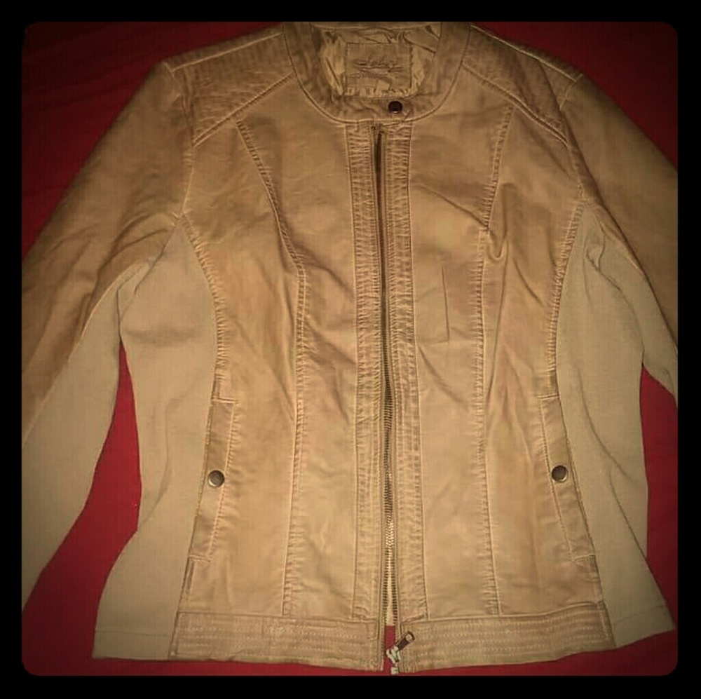 Sebby Collection Faux leather jacket